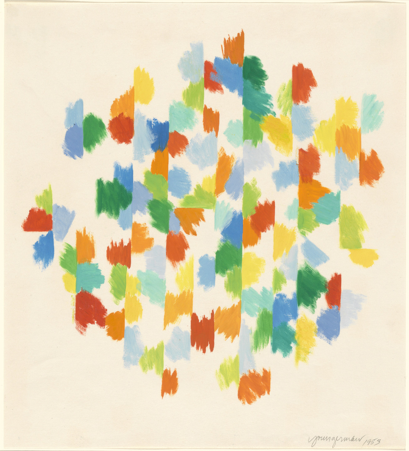 Jack Youngerman. Untitled. 1953