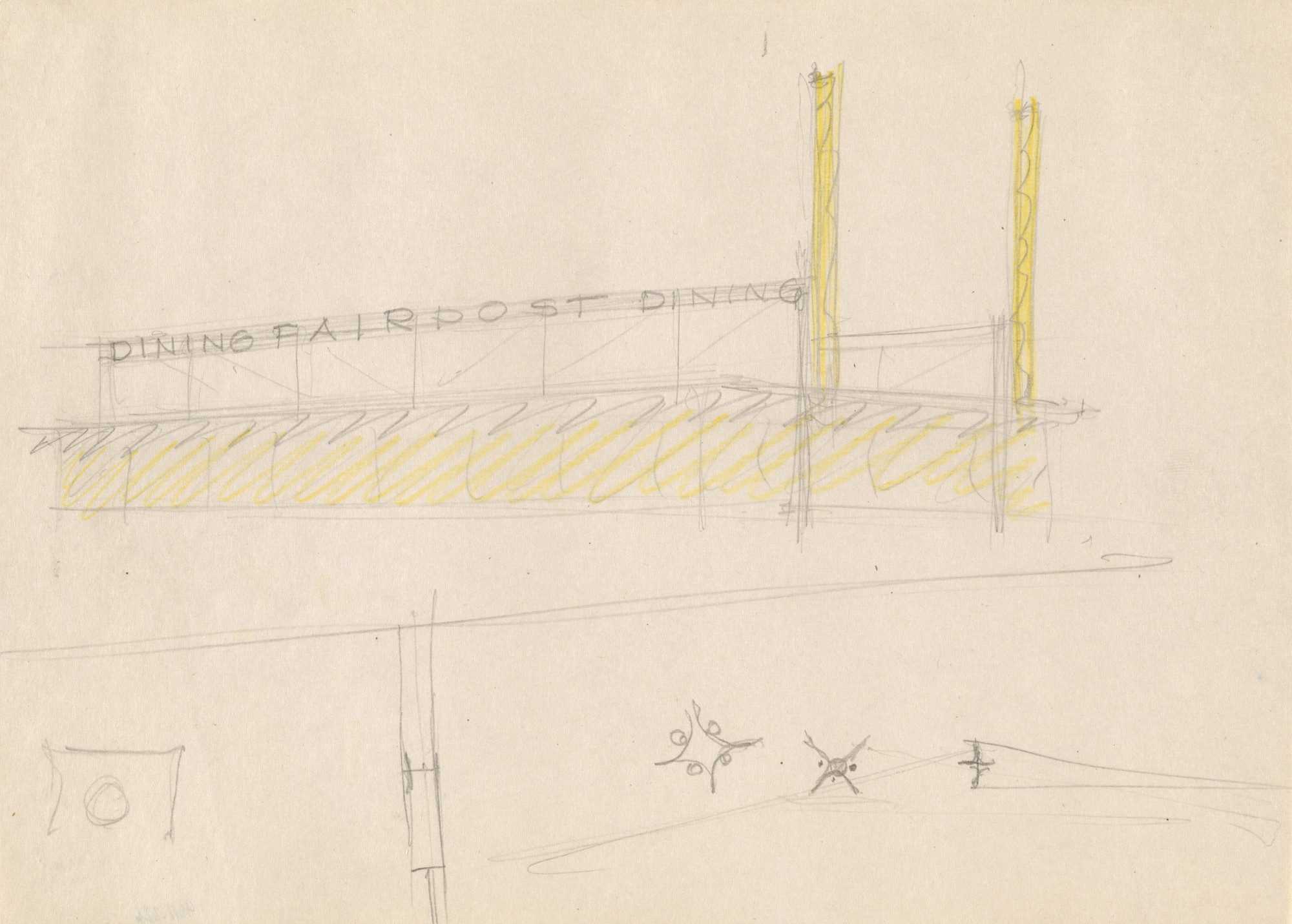 Ludwig Mies van der Rohe. Cantor Drive-in Restaurant, Indianapolis