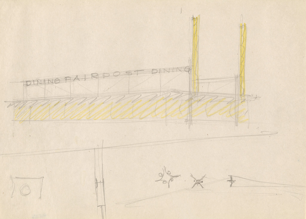 Cantor Drive-in Restaurant, Indianapolis, IN, Exterior perspective