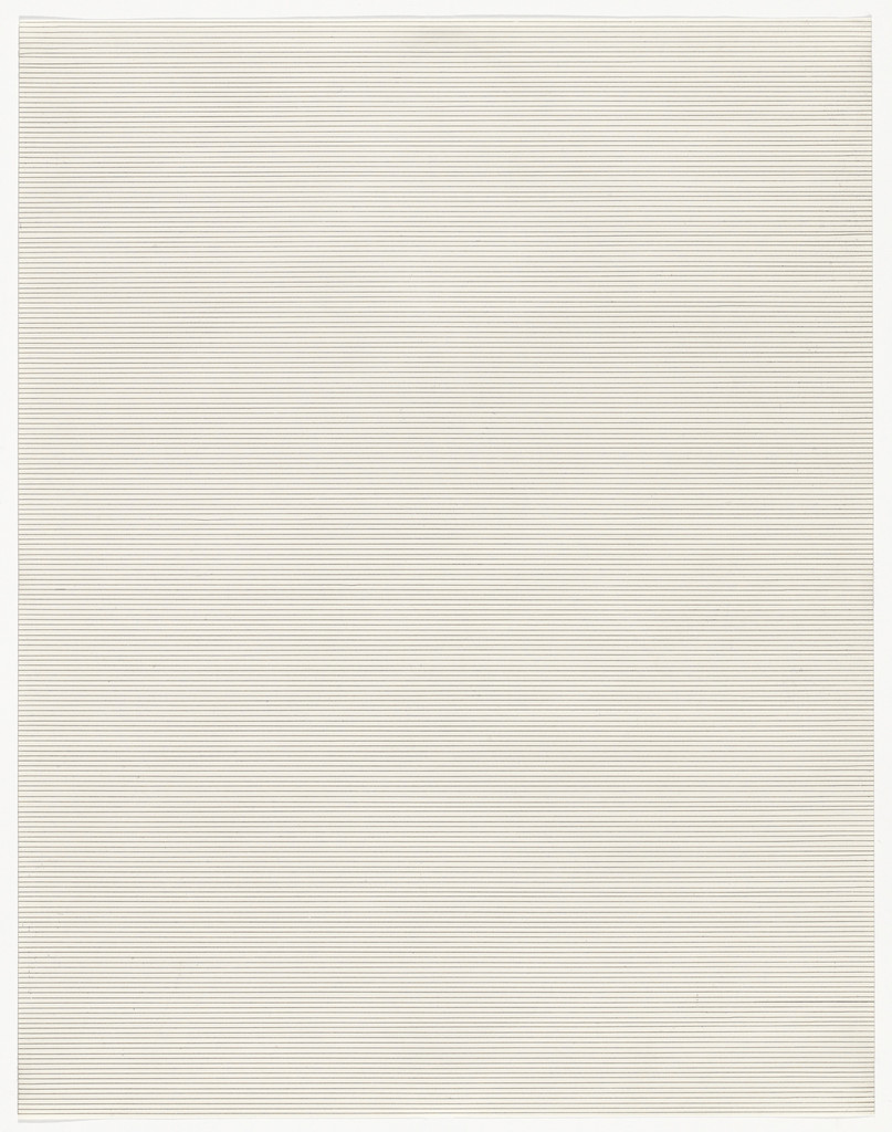 Unitled from Straight, Not-Straight and Broken Lines in All Horizontal Combinations (Three Kinds of Lines & All Their Combinations)