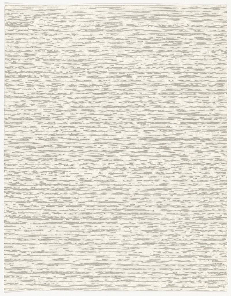 Unitled from Straight, Not-Straight and Broken Lines in All Horizontal Combinations (Three Kinds of Lines & All Their Combinations)