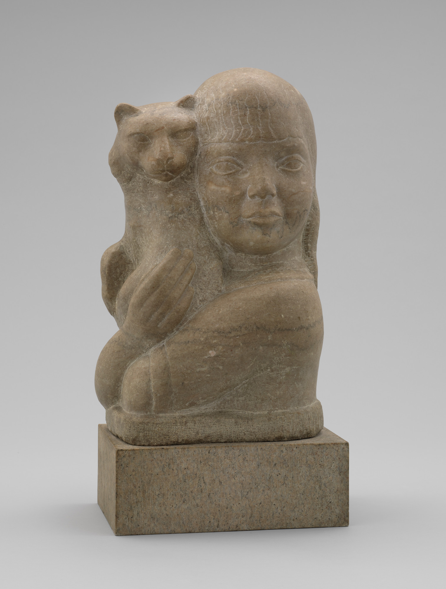 William Zorach. Child with Cat. 1926 | MoMA