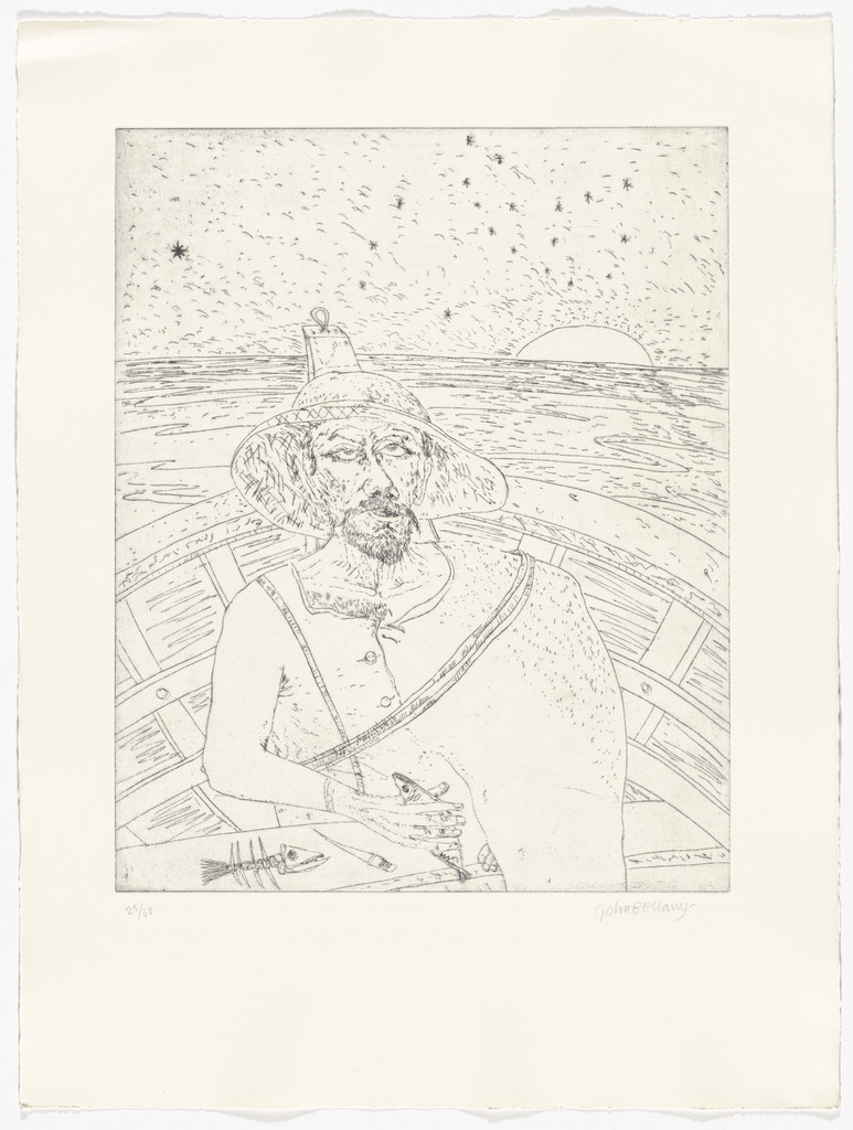 Untitled from The Old Man and the Sea, John Bellany, 1987