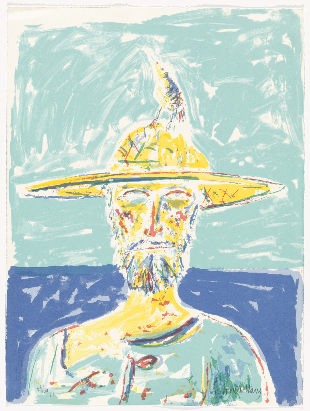 John Bellany. Untitled from The Old Man and the Sea. 1987