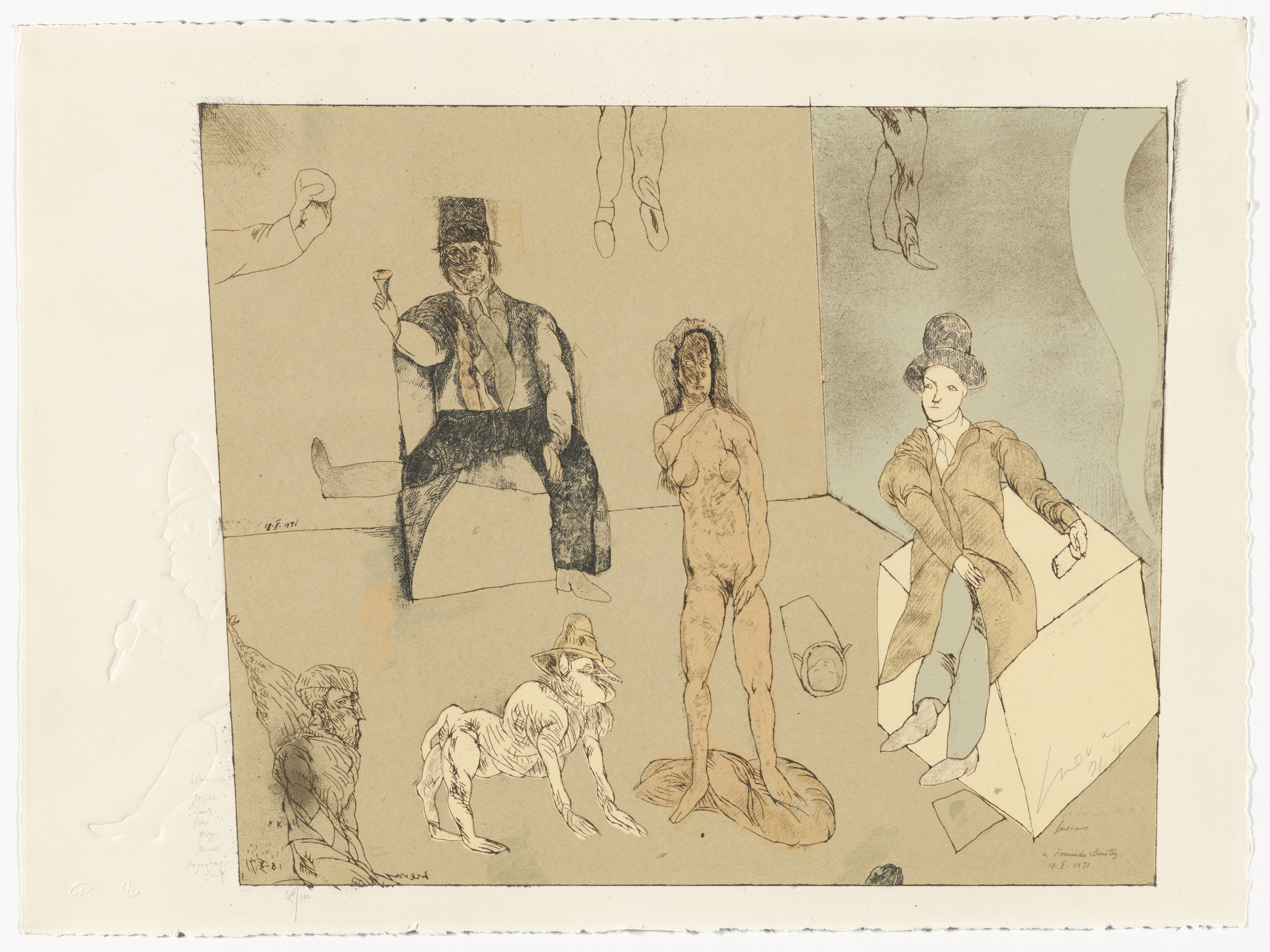 José Luis Cuevas. Recollections from Cuevas' Comedies
