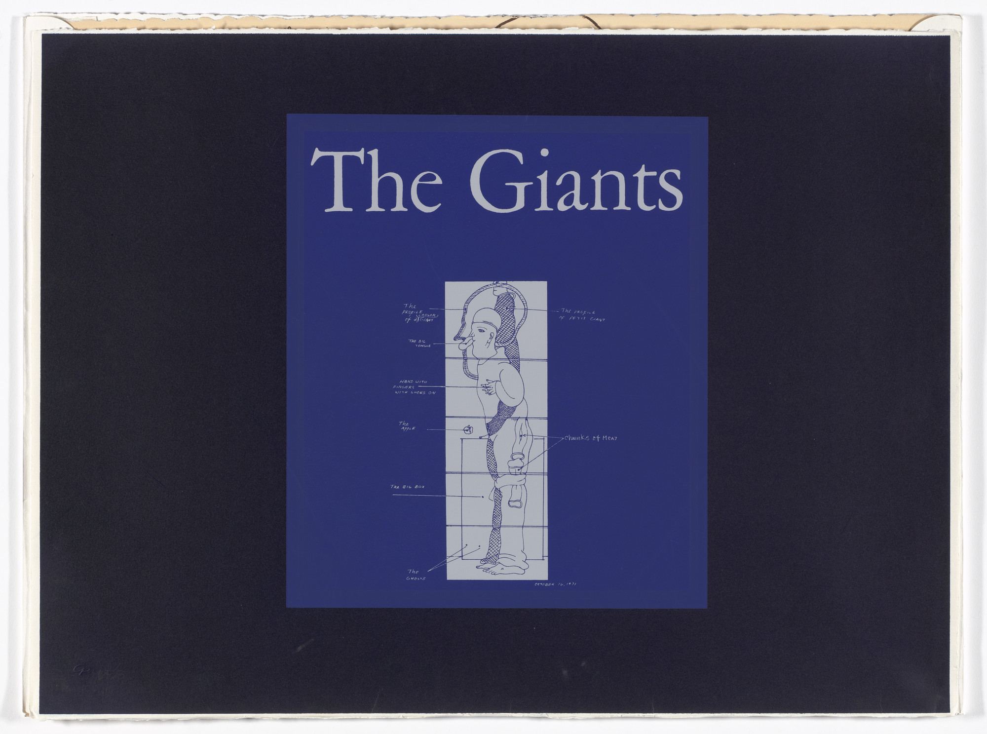 José Luis Cuevas. The Giants from Cuevas' Comedies (Los Gigantes del Comedias de Cuevas)