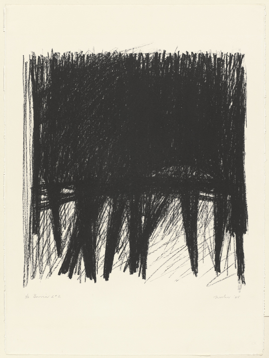 Jack Tworkov. Barrier L #2. 1965