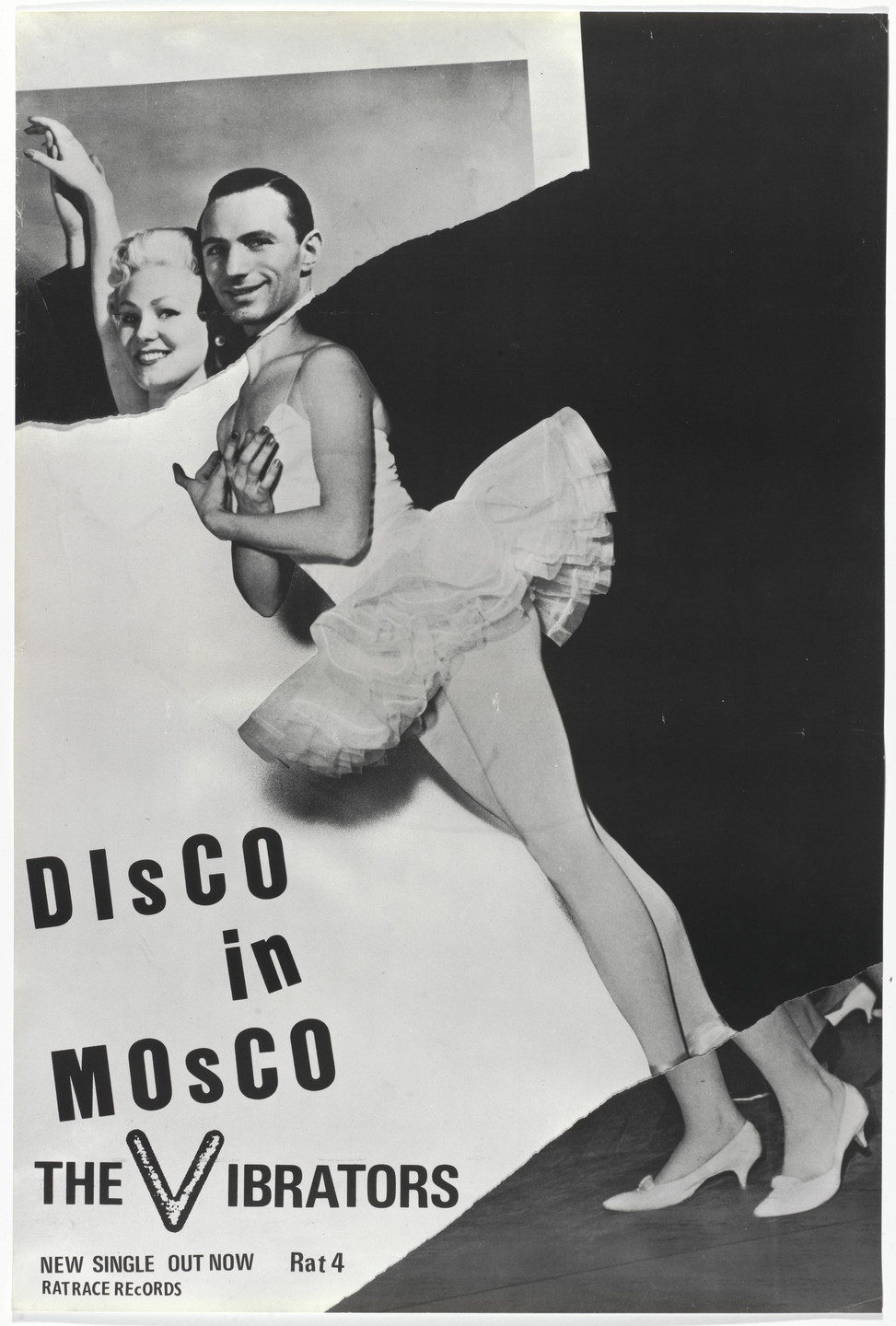 Unidentified Designer. Vibrators, Disco in Mosco. c.1983