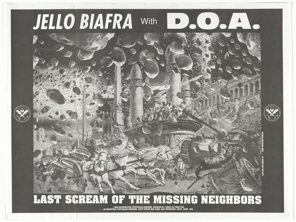 Jello Biafra with DOA, Last Scream of the Missing Neighbors