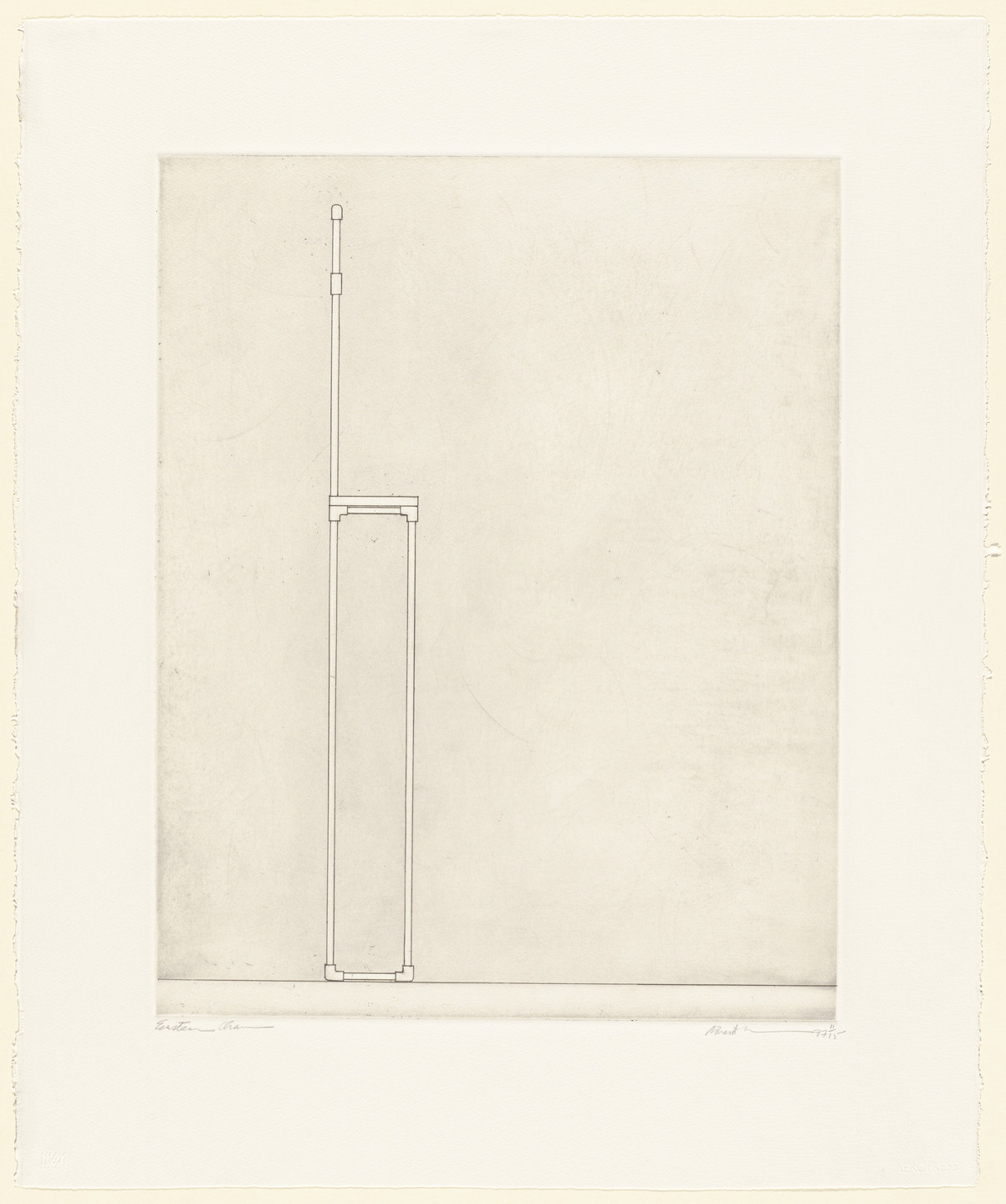 Robert Wilson. Einstein Chair. 1977