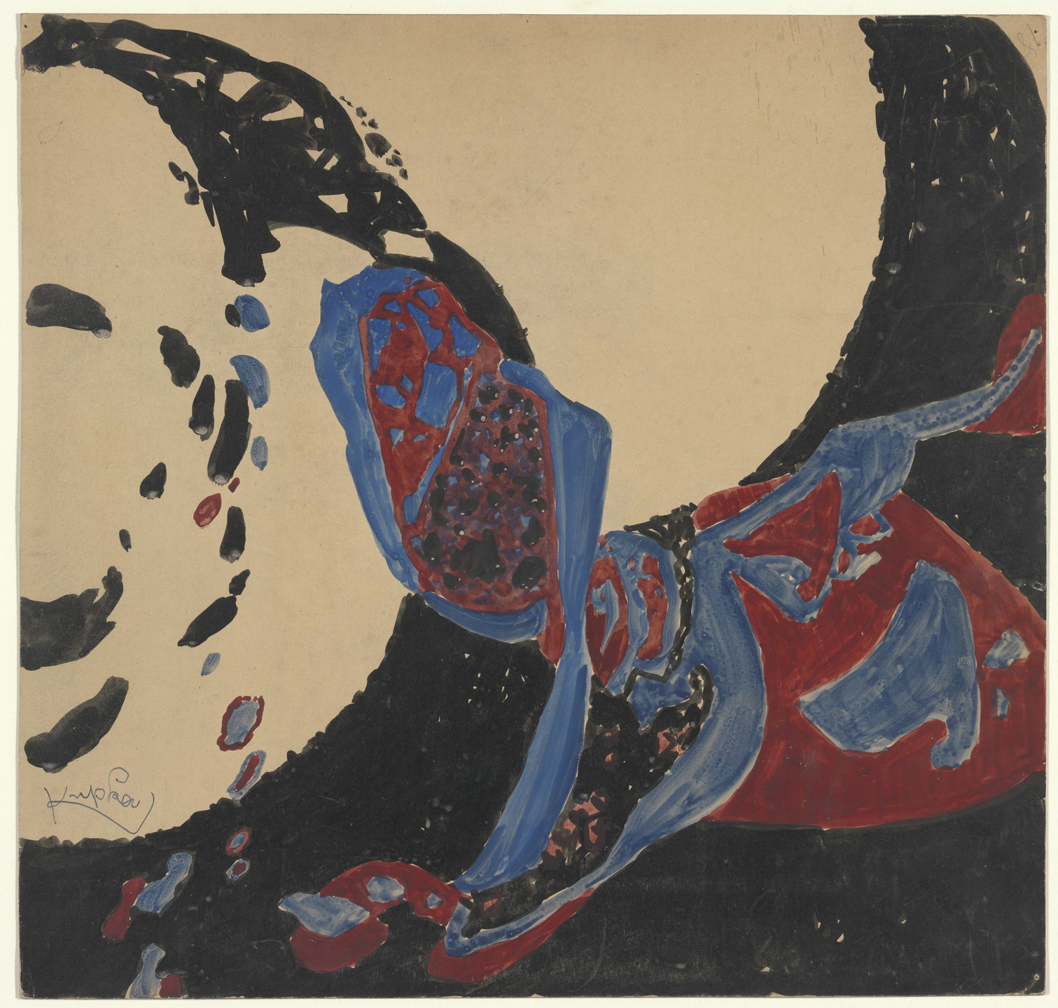 František Kupka. Amorpha: Fugue in Two Colors. 1912