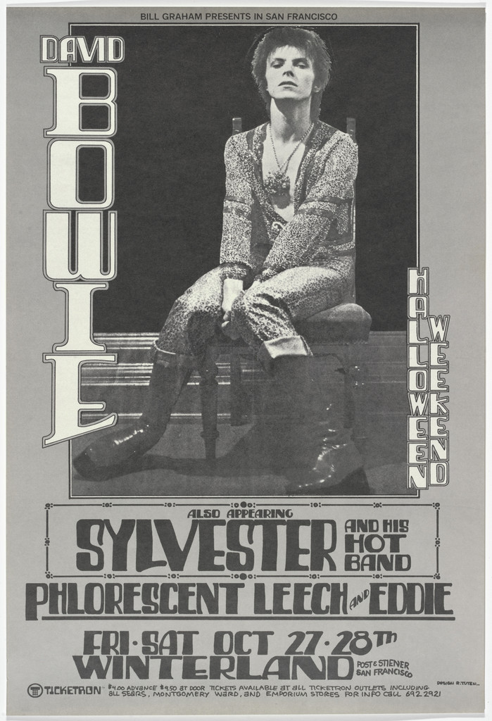 David Bowie & the Spiders from Mars, Winterland Concert by Randy Tuten