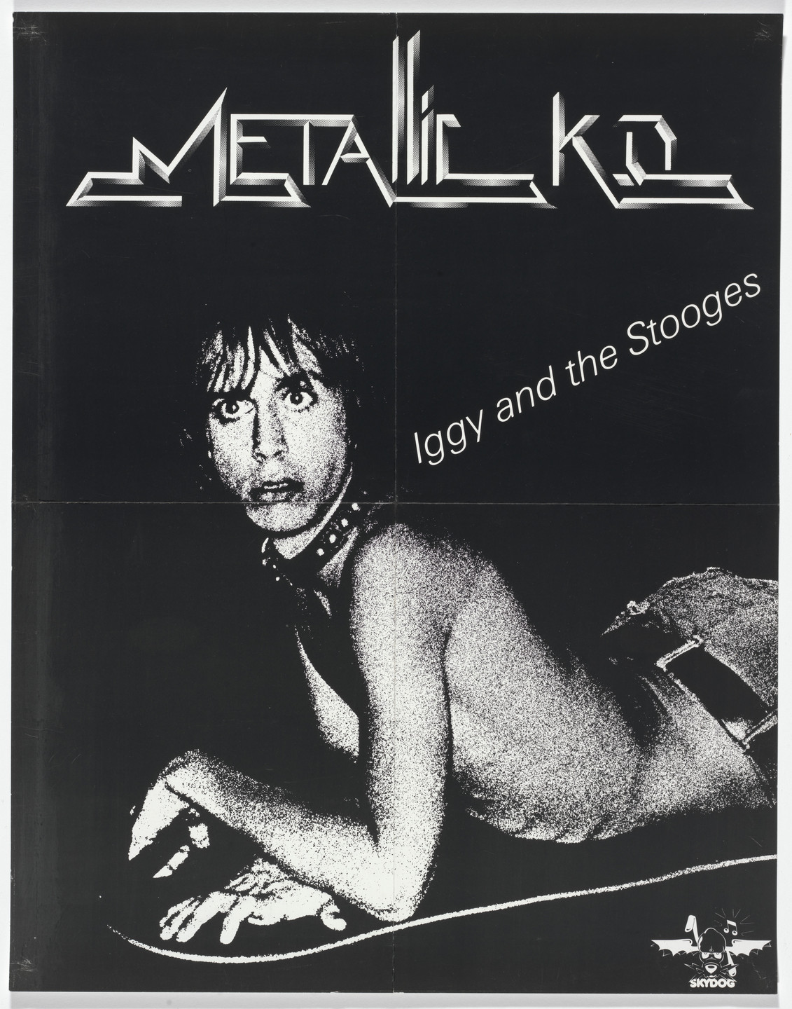 Unknown Designer. Iggy Pop, Metallic KO. 1977