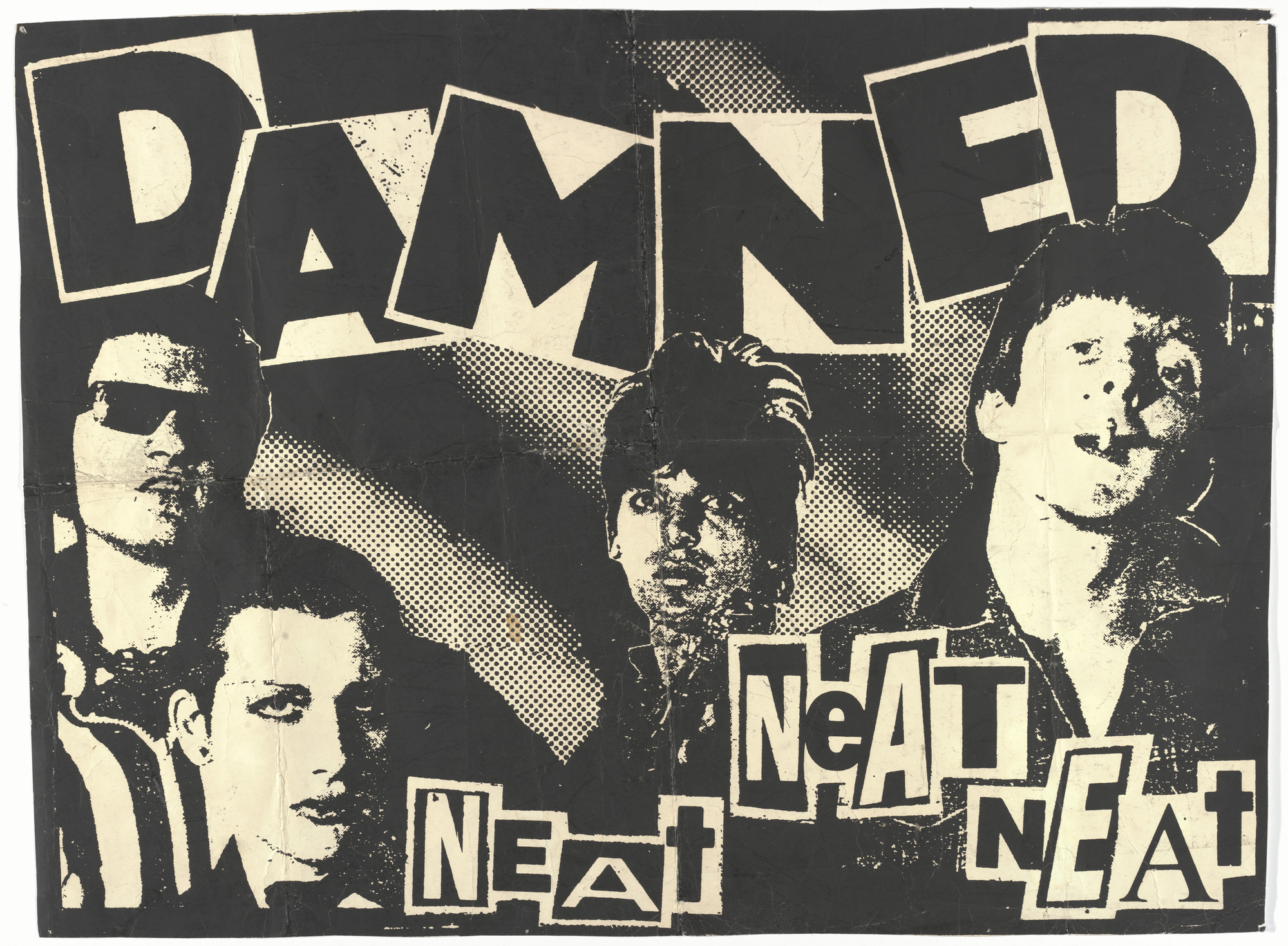 Unidentified Designer. The Damned, Neat Neat Neat