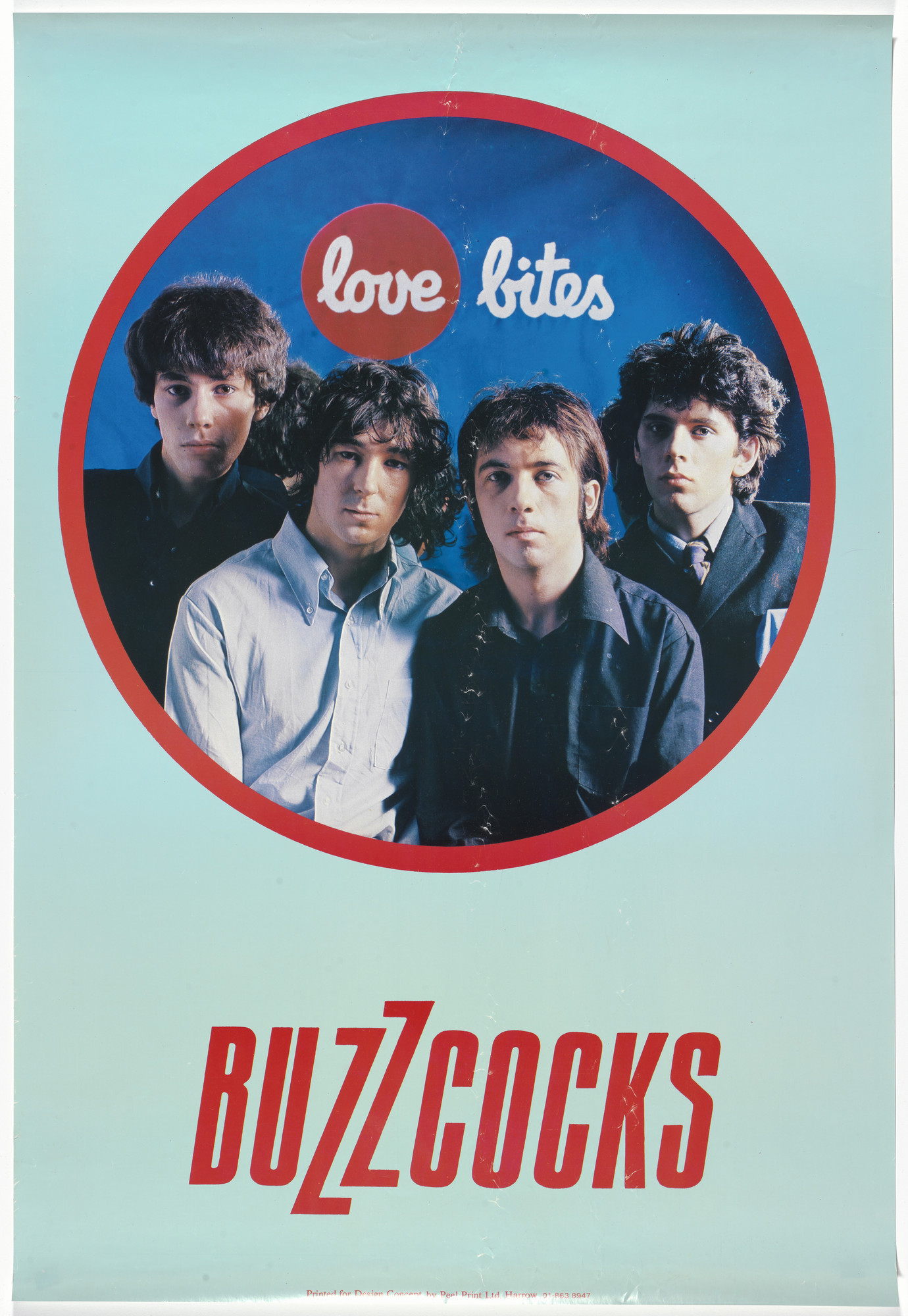 Unidentified Designer. Buzzcocks, Love Bites