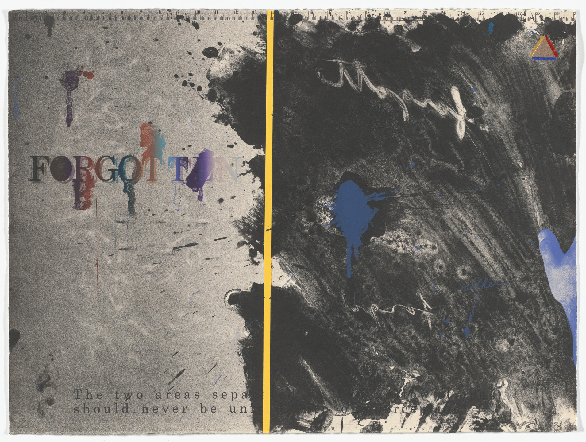 Shusaku Arakawa. Untitled 1 from 