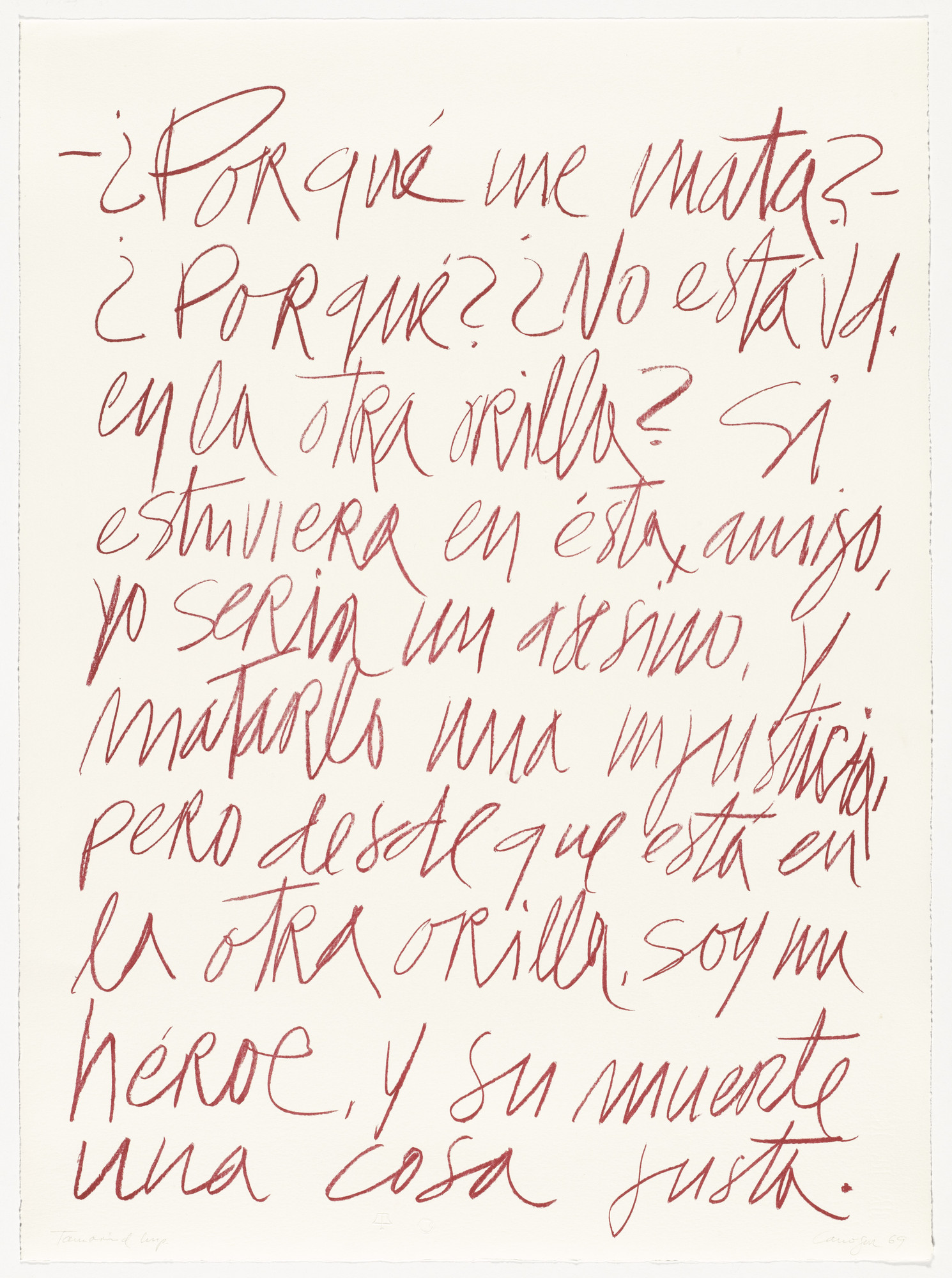 Rafael Canogar. Violence (La Violencia)