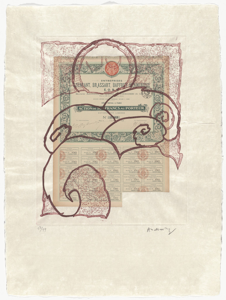 Plate I from the portfolio Krach