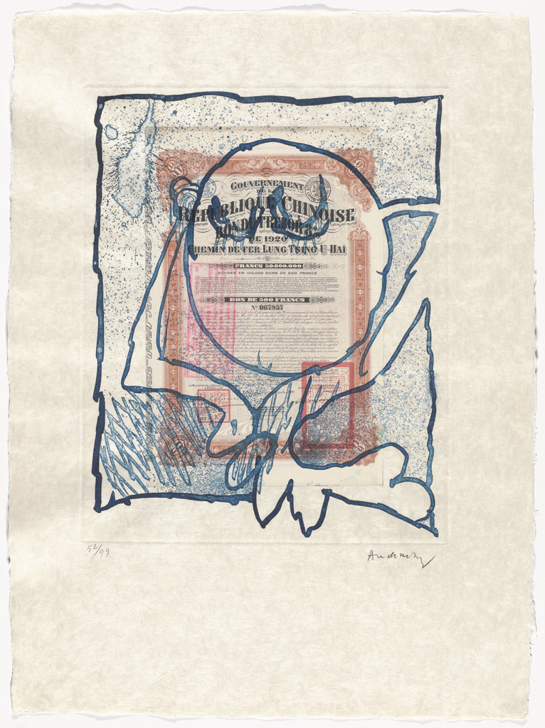 Plate II from the portfolio Krach