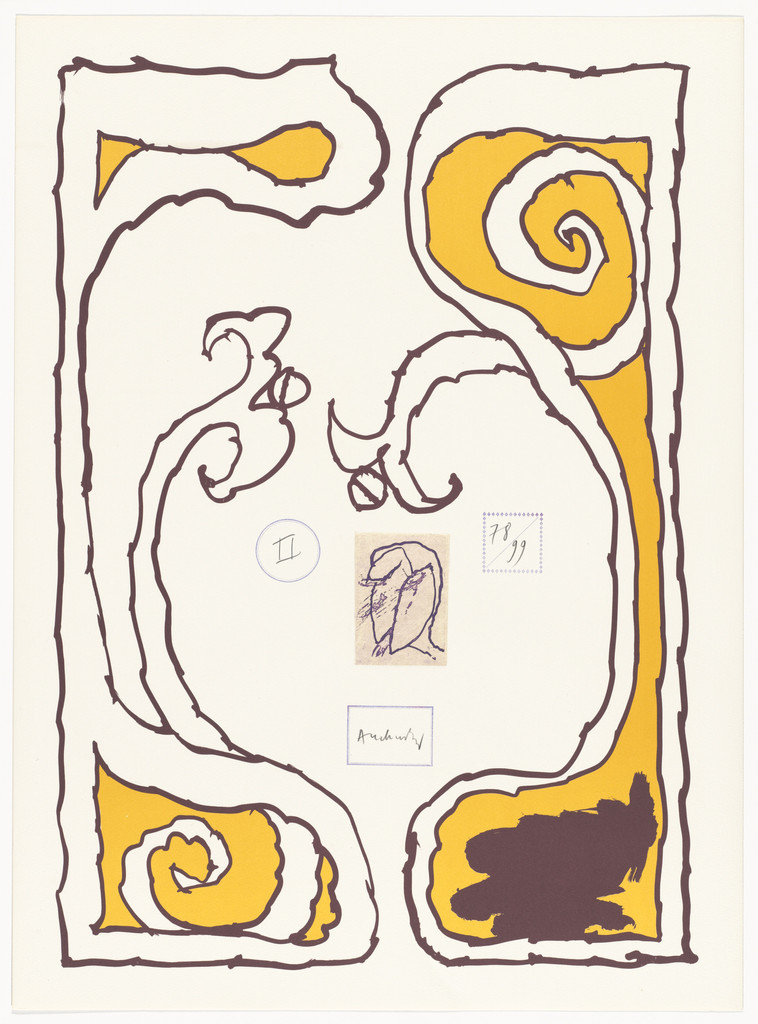 Plate II from the series Rifts (Eclaircies)