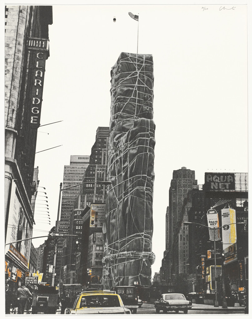 Allied Chemical Tower, Packed, Project for Number 1, Times Square, New York from the portfolio (Some) Not Realized Projects