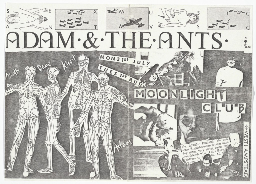 Adam & the Ants Flyer
