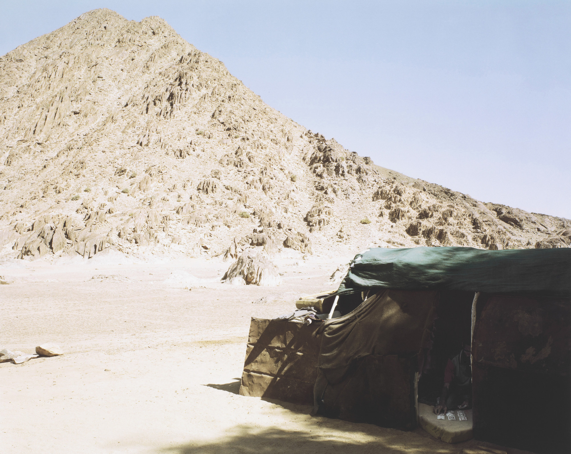 David Goldblatt. Daniel Cloete, Goat Farmer, Pootjiespram, Richtersveld, Northern Cape