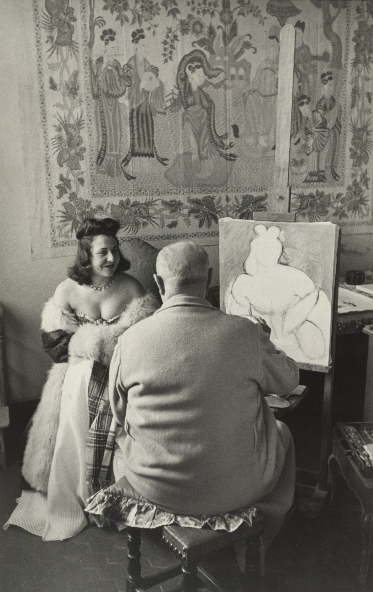 Henri Cartier-Bresson. Henri Matisse, Vence, France