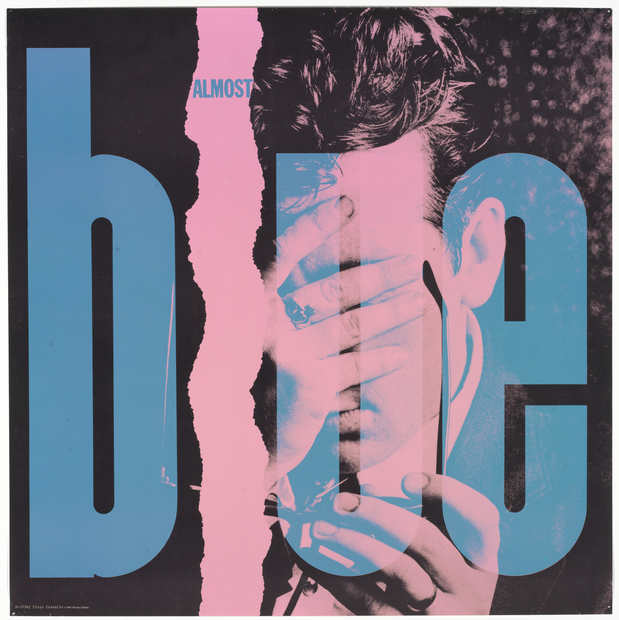 Barney Bubbles (Colin Fulcher). Elvis Costello & The Attractions, Almost Blue