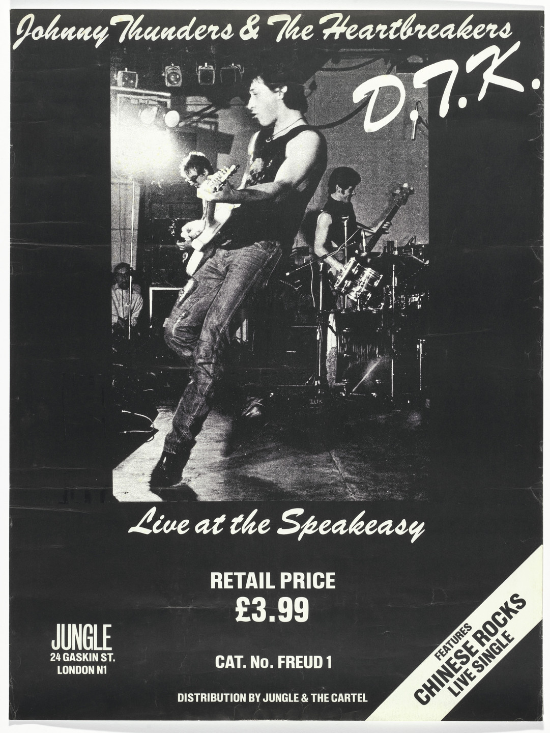montmartre new york×JOHNLAWRENCESULLIVAN Unidentified Designer. Johnny Thunders & the Heartbreakers