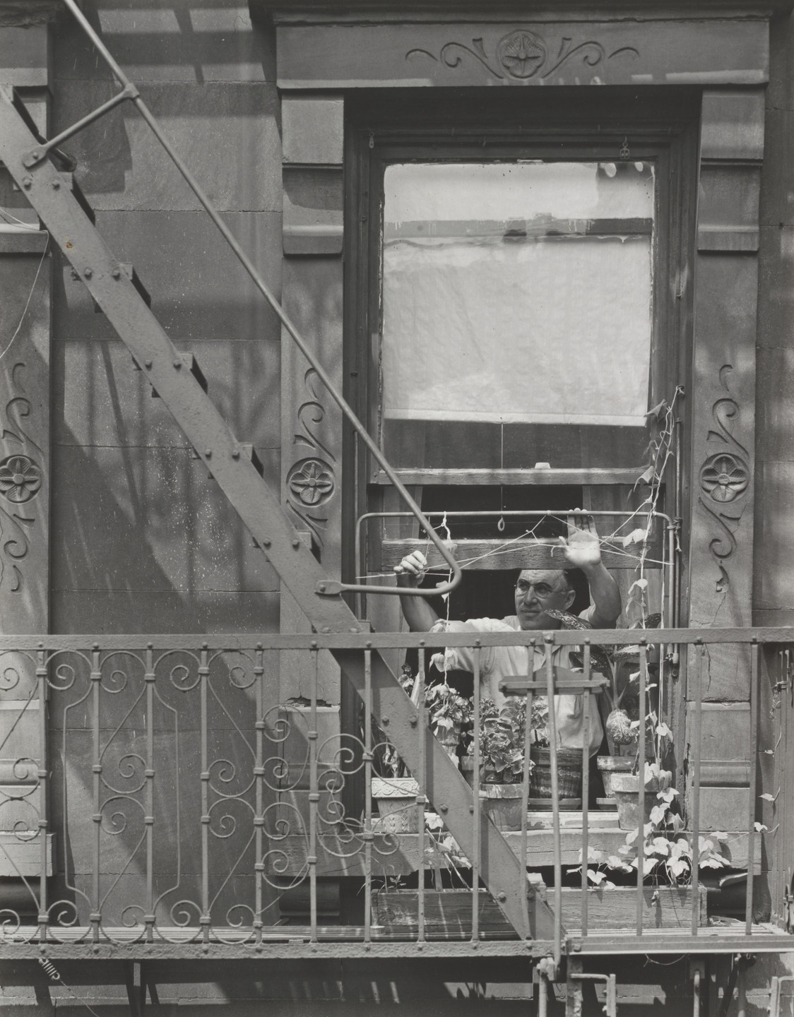 Faurest Davis. The Garden, 3rd Avenue, New York. 1941