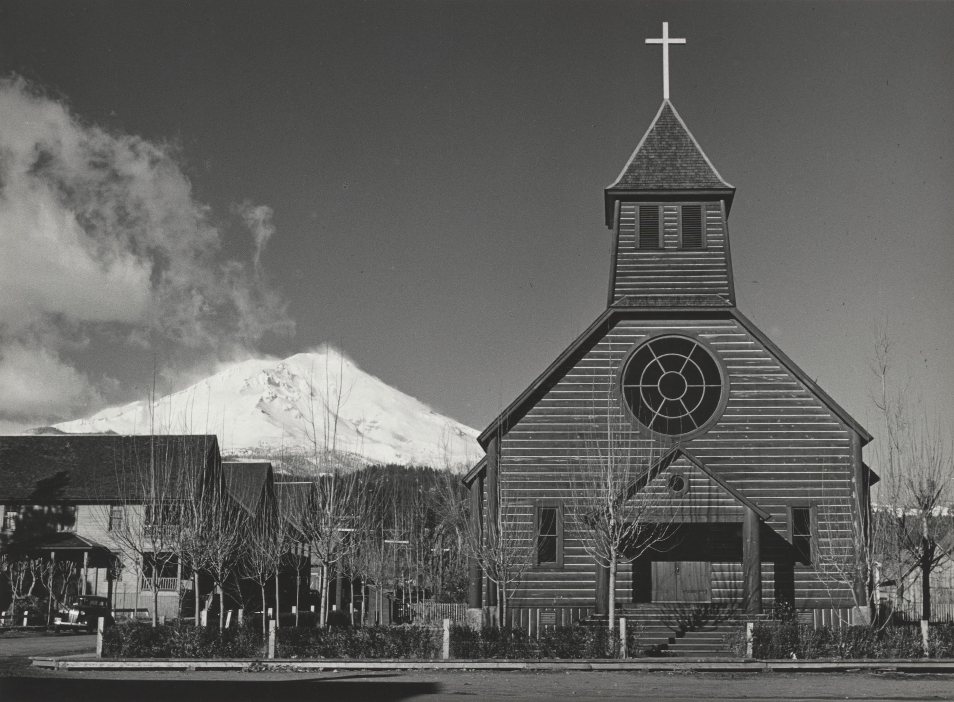 Philip Fein. Church, McCloud, California. c. 1940