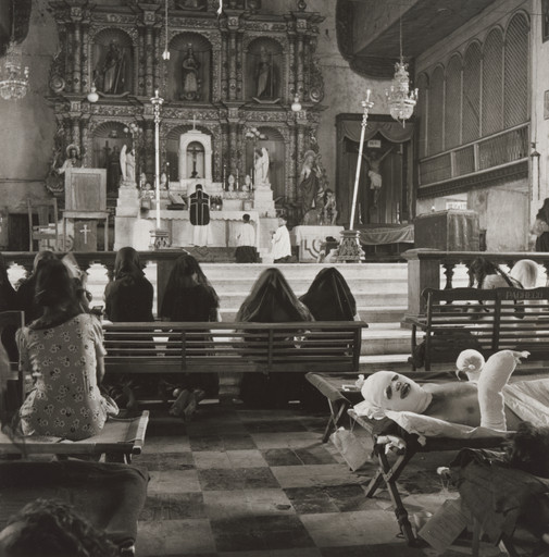 A Hospital in a Philippine Cathedral (Island of Leyte)