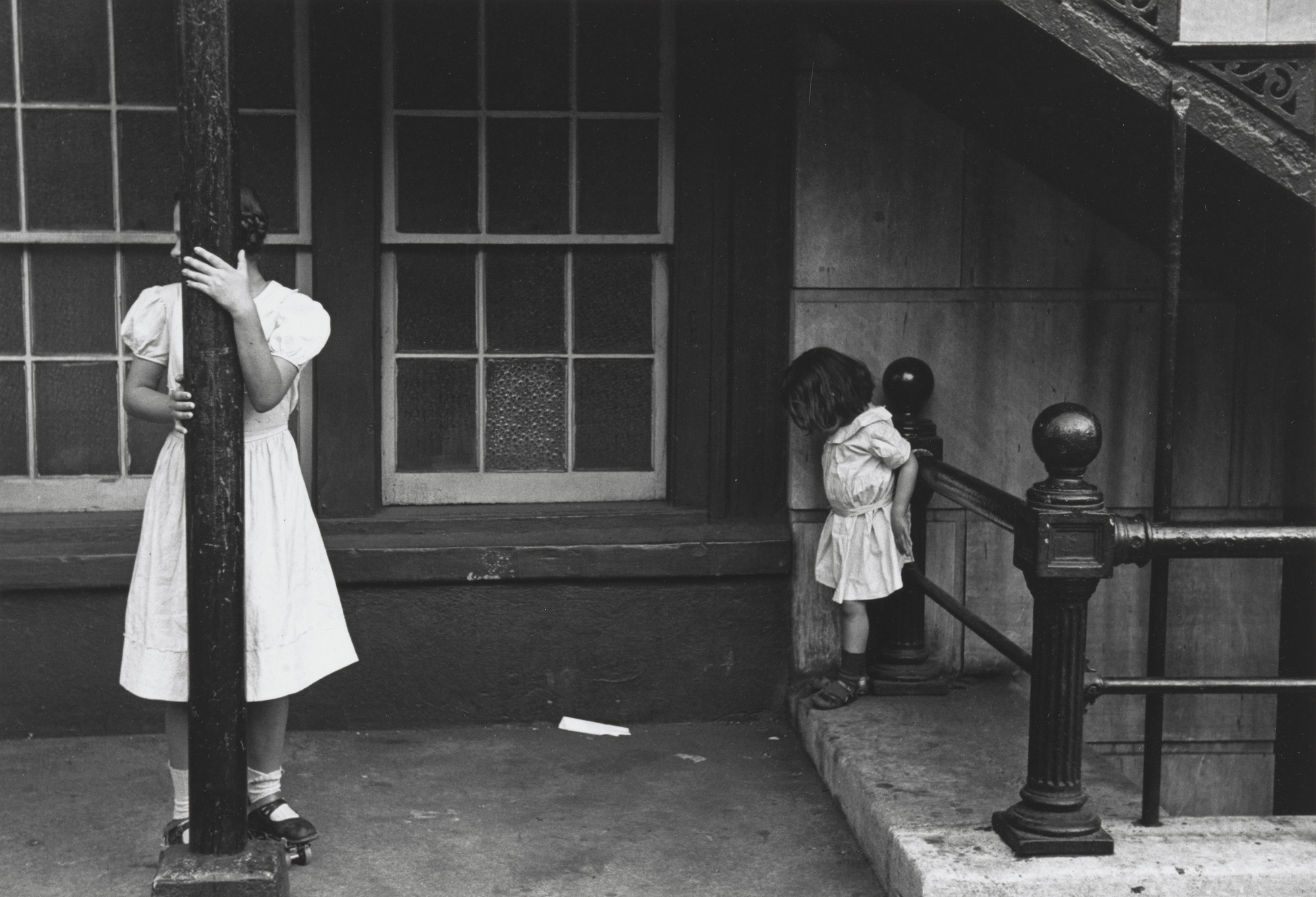 Louis Stettner. Under the Stairway. 1961