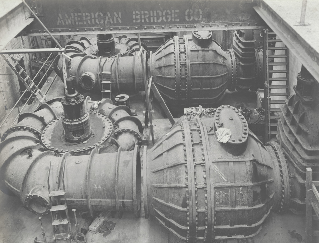 Balboa Terminals. Dry Dock #1. Pump Well. Main pumps "A" and "B"