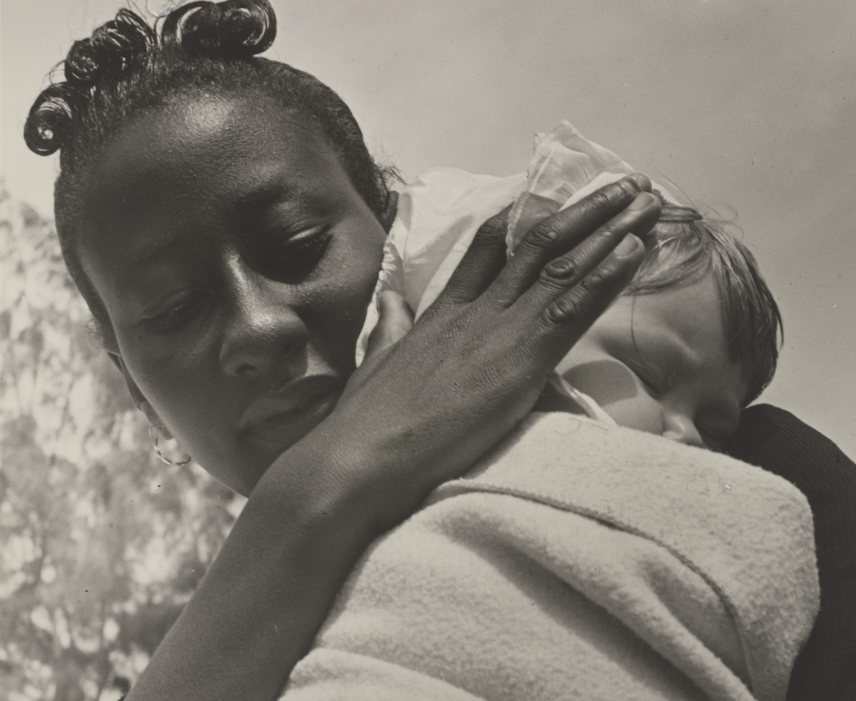 Ruth Bernhard. Untitled, Black Madonna. c. 1939