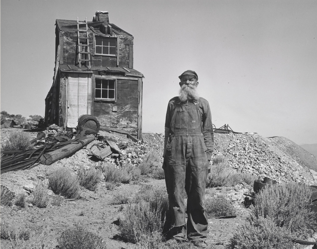 A One-Man Enterprise. Fried Walker at his New Thought Mine