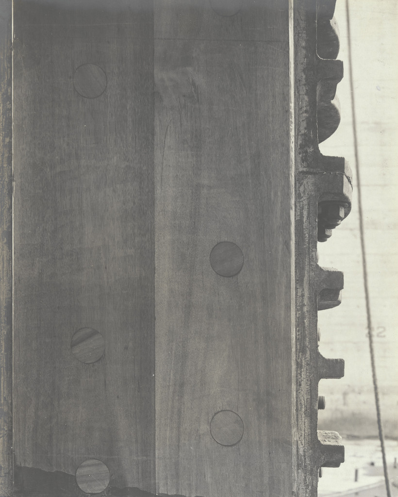 Balboa Terminals. Dry Dock #1. Greenheart on Mitre Gates