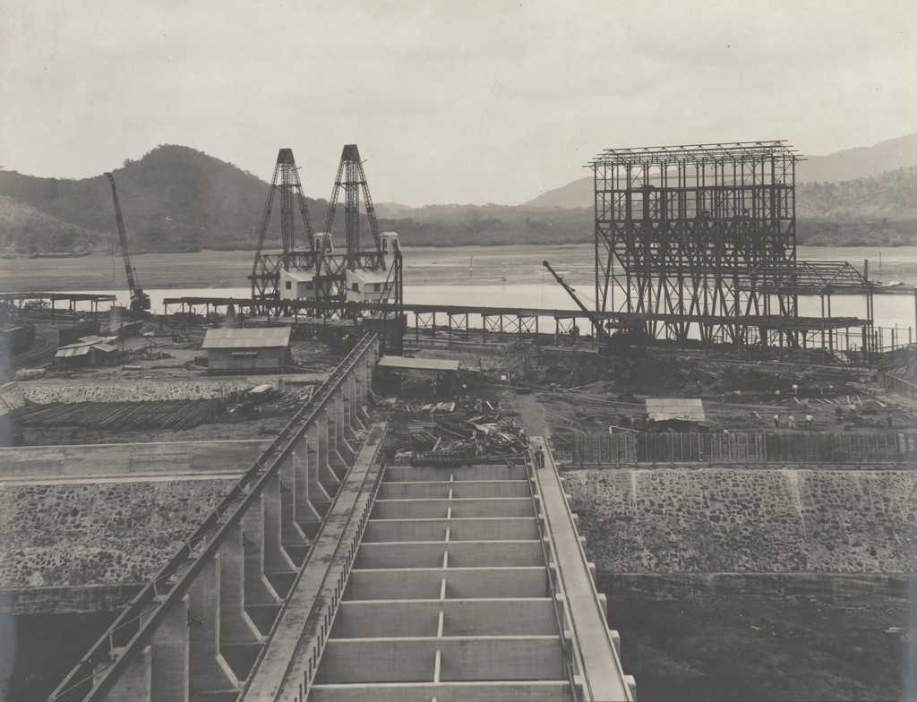 Balboa Terminals. Reloader Wharf from coaling crane