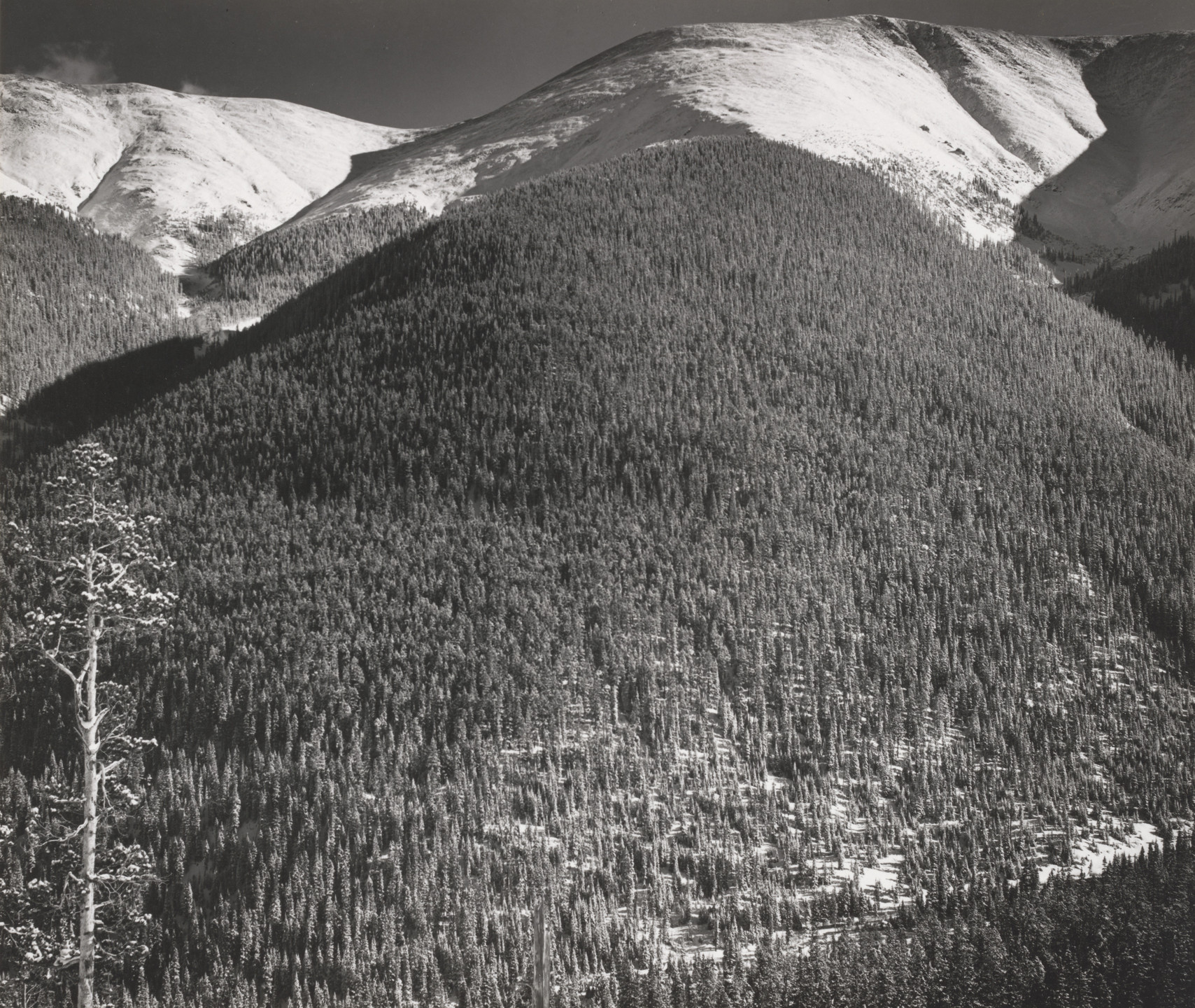 Zell Mabee. Berthoud Pass Country, Colorado. 1941