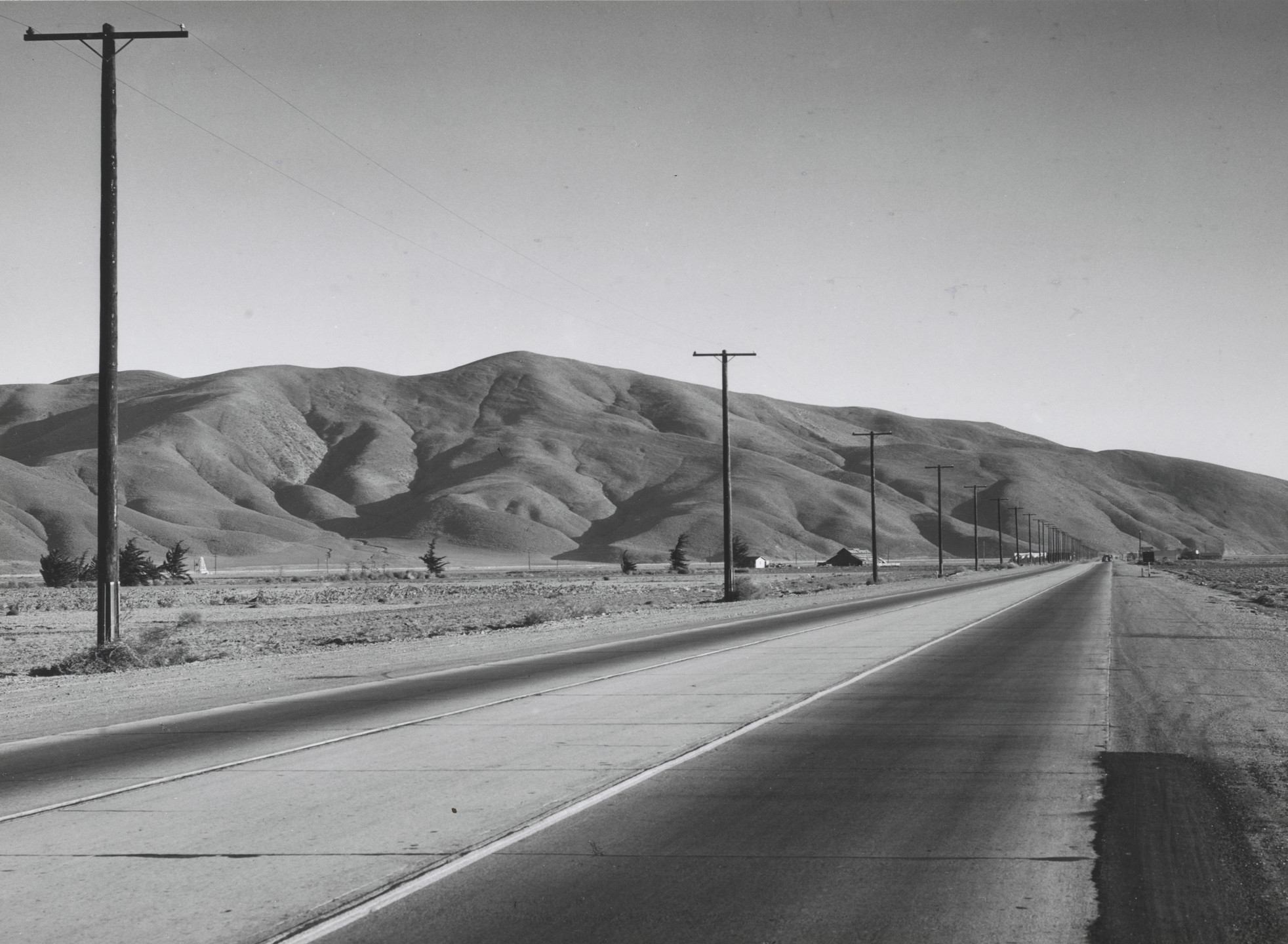 LeRoy Southward Robbins. U.S. Highway 101, Coast Highway--Near Oxnard. 1936
