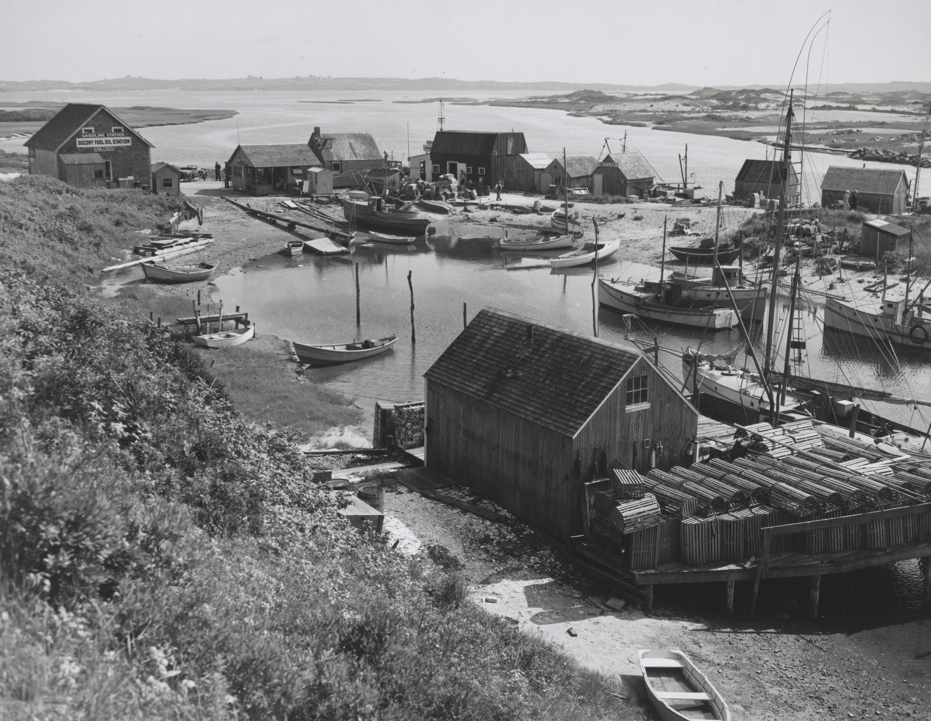Thurman Rotan. Menemsha, Martha&#39;s Vineyard, Mass.. 1936