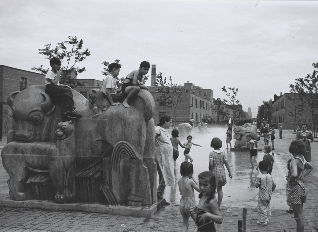 Jane Addams Housing Project, Hull House, Chicago, A Nation Provides.  Jane Adams House, Chicago