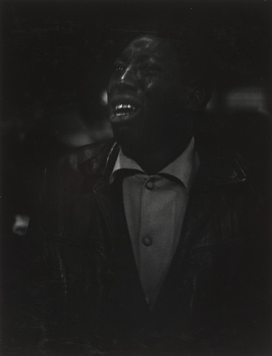 Man Crying/Martin Luther King Jr. Essay, 125th St. NYC
