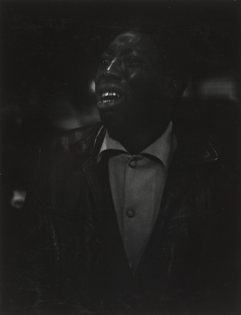 Man Crying/Martin Luther King Jr. Essay, 125th St. NYC, Beuford Smith, 1968