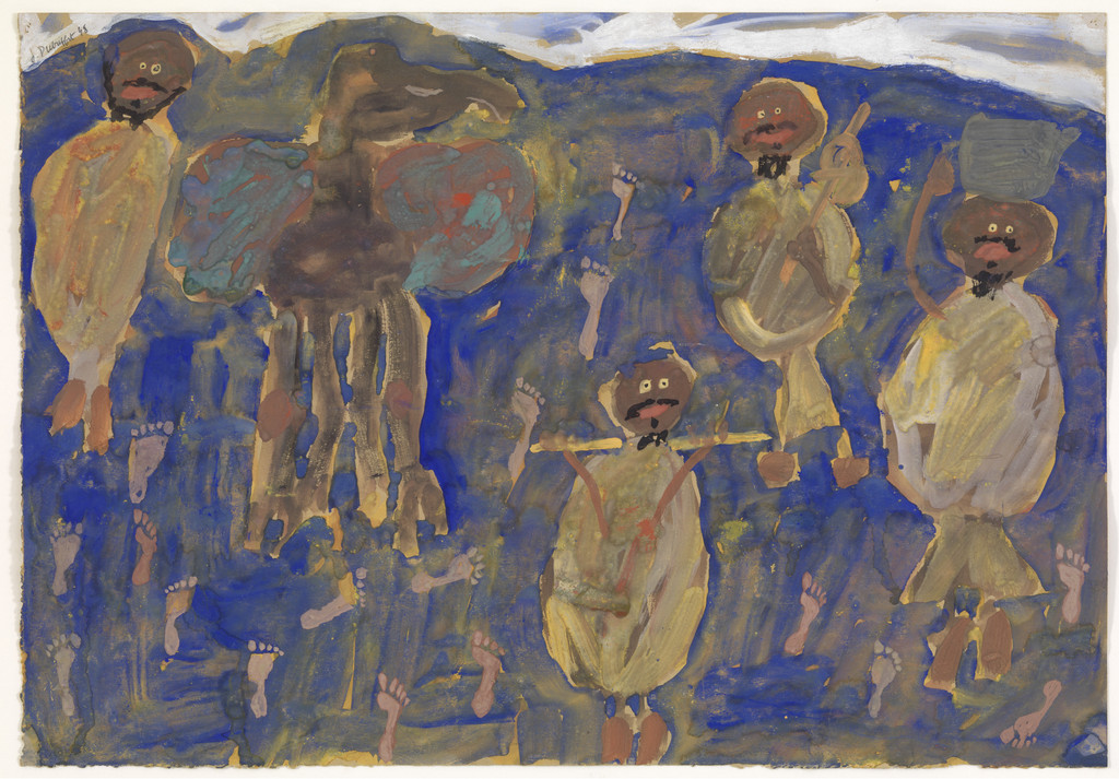 Four Bedouins with an Overloaded Camel