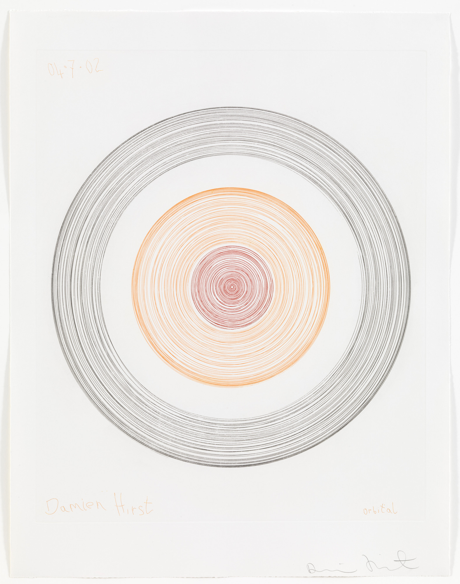 Damien Hirst. Orbital from In a Spin, the Action of the World on Things, Volume 1