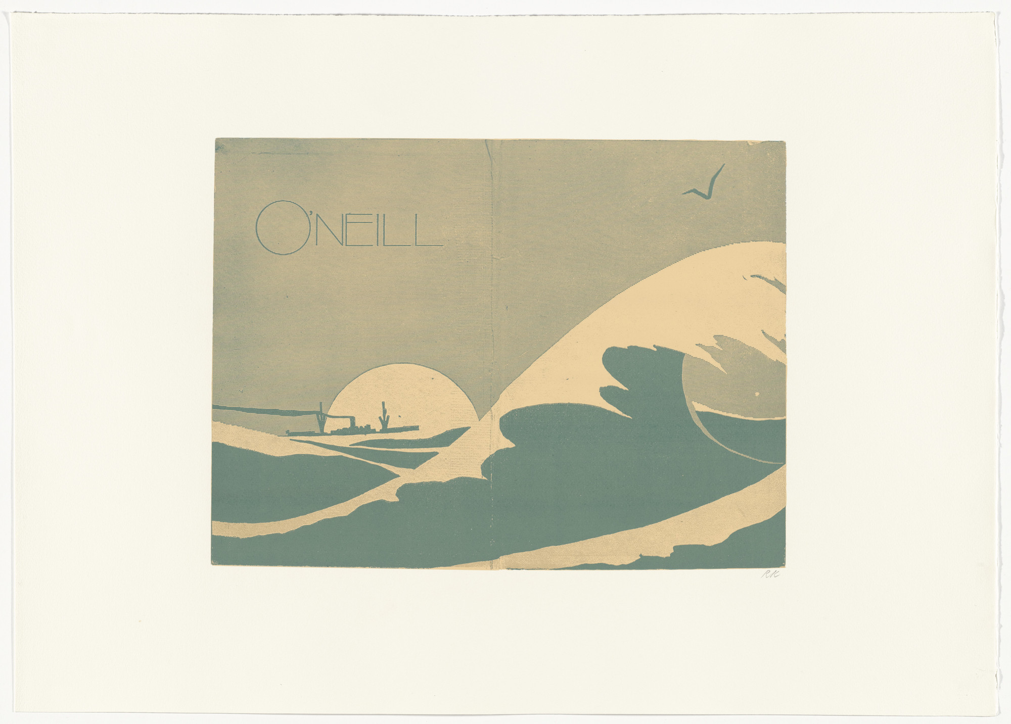 R. B. Kitaj. O'Neill from In Our Time: Covers for a Small Library After the Life for the Most Part