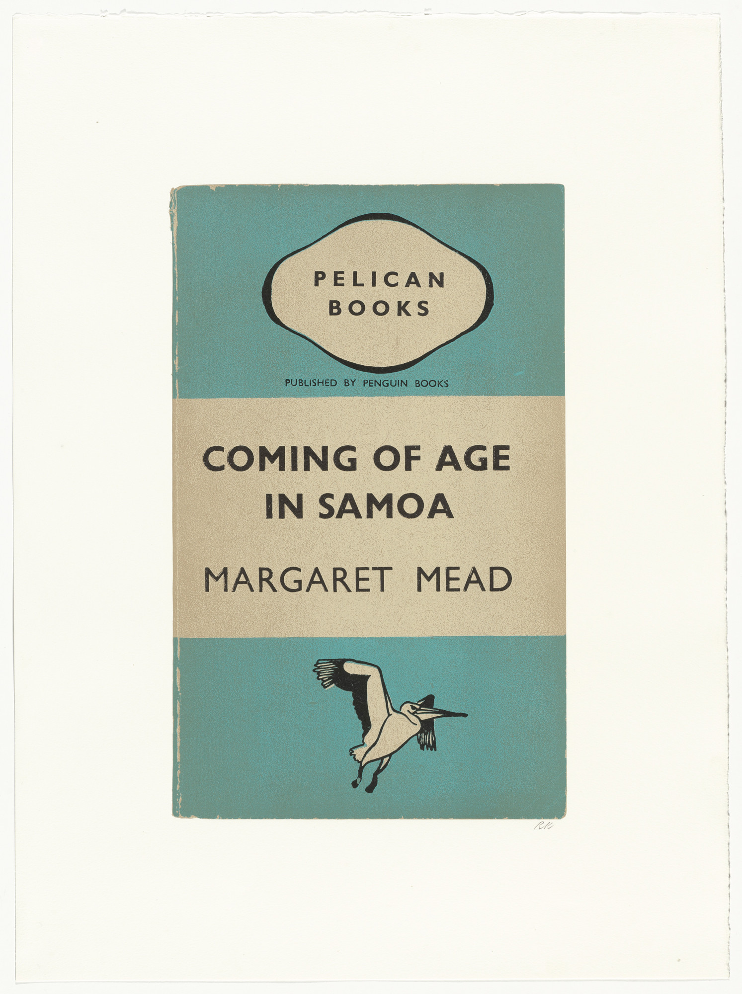 R. B. Kitaj. Coming of Age in Samoa from In Our Time: Covers for a Small Library After the Life for the Most Part