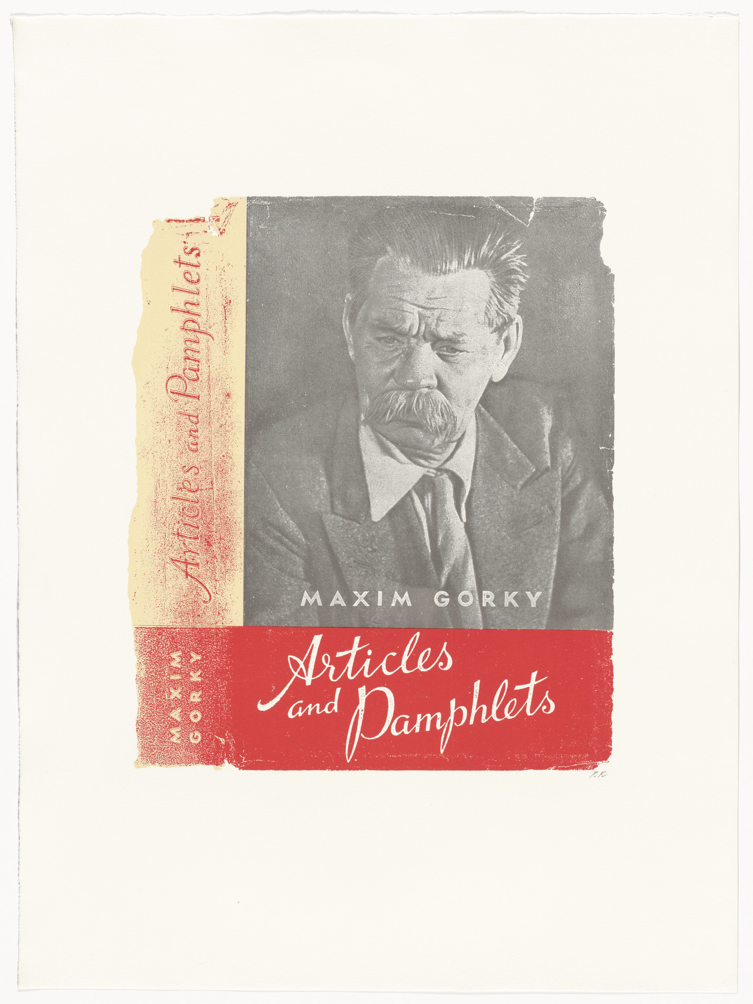 R. B. Kitaj. Articles and Pamphlets from In Our Time: Covers for a Small Library After the Life for the Most Part